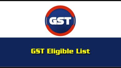 GST Eligible List