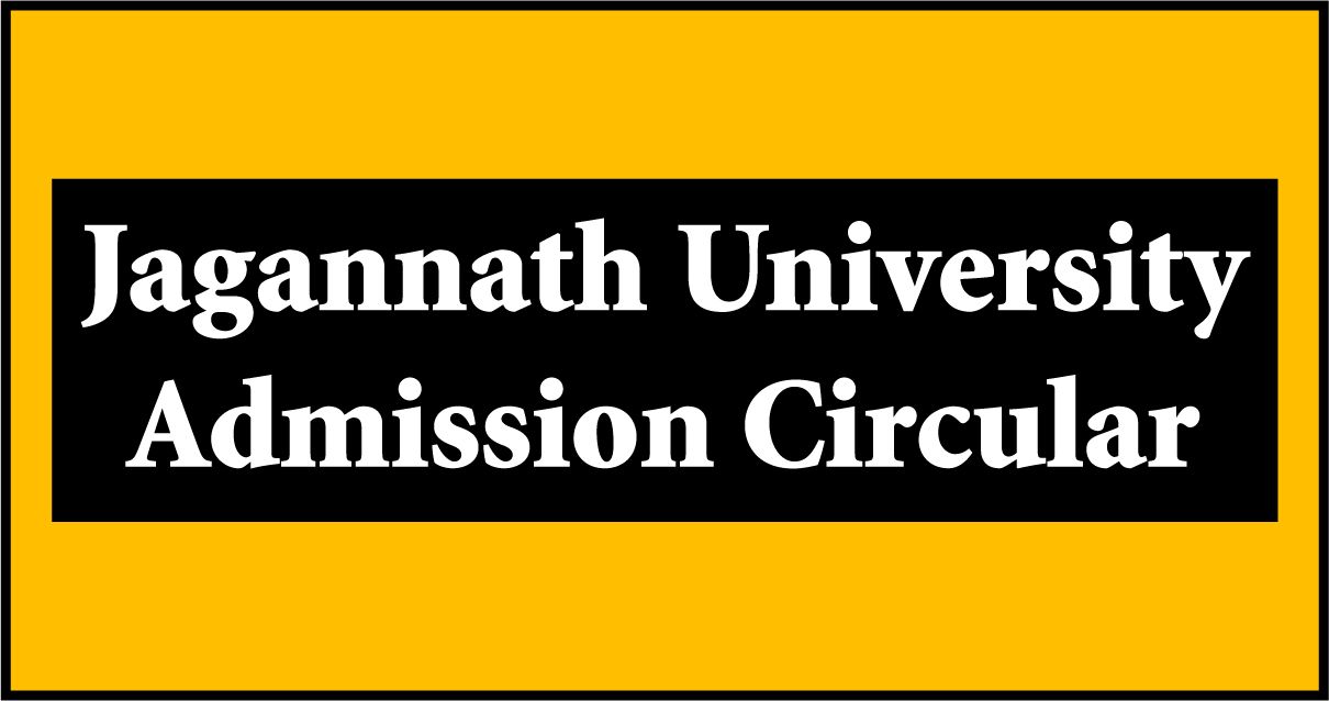 Jagannath University Admission Circular