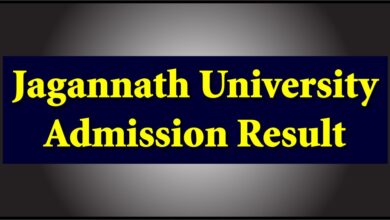 JnU Admission Result