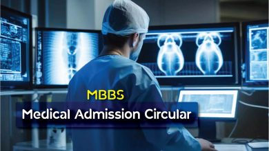 MBBS Medical Admission Circular