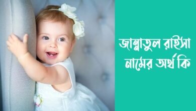 জান্নাতুল রাইসা নামের অর্থ কি